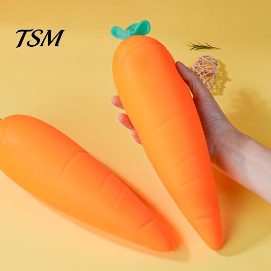 Giant Fruit Sensory Toy Large Pineapple Stress Ball, Slow Rising Squeeze for Anxiety Relief, Strawberry Malleable Ball Banana Grape Corn Carrot
