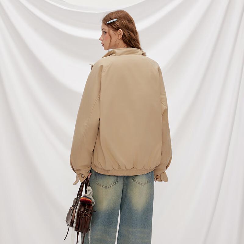 unifree Winter Stand Collar Lamb Wool Padded Jacket