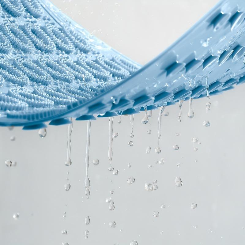 1 шт./набор Силиконовый коврик для ванной с массажными выступами Нескользящий коврик для пола в душе Эксфолиатор для ног для безопасности в ванной комнате