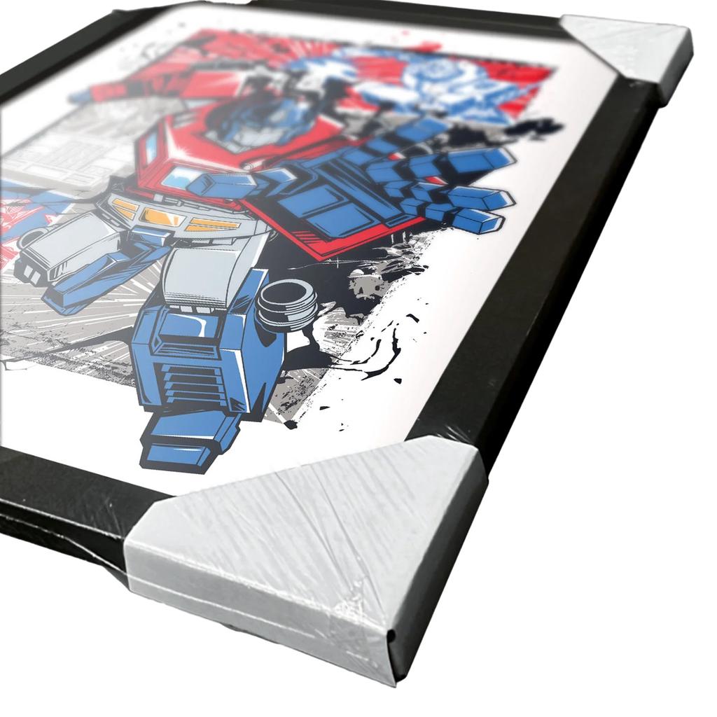 Transformers Optimus Prime Framed Poster