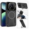 Magnetic Ring Armor Shockproof Case For Xiaomi Redmi Note 14 Pro 5G Pro+ Plus Note14 4G For Magsafe Wireless Charge Cover