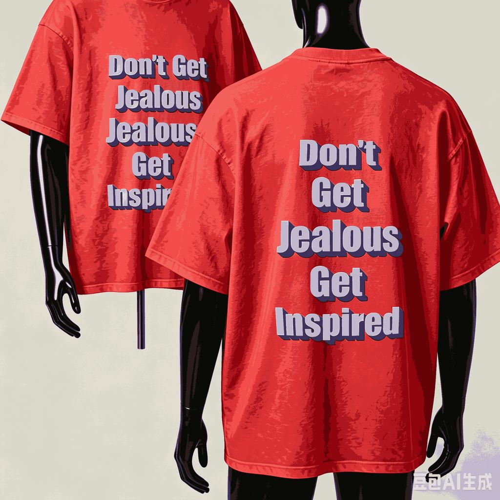 Dont Be Jealous For Fan Gift Tshirt Unisex Unisex Harajuku Oversized Unisex Short Sleeve Streetwear High Quality Couples Classic
