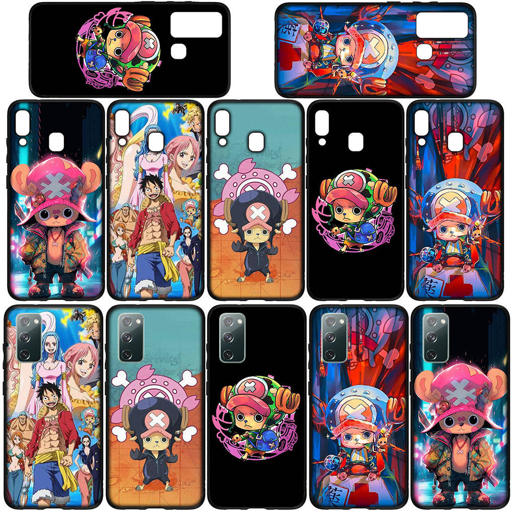 Cover for iPhone 16 15 Xiaomi Redmi Note 14 13 12 11 Pro Max X 16e Samsung Galaxy S25 S24 S23 Moto OPPO Huawei Tony Chopper Luffy One Piece Phone Case