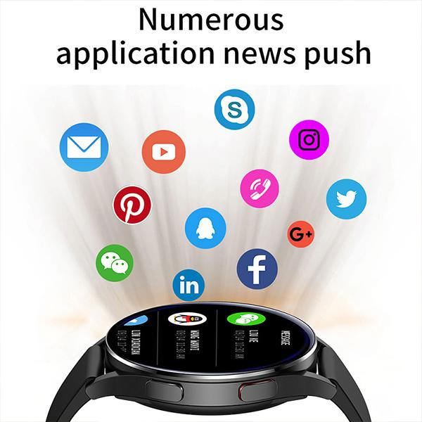 NORTH EDGE Bluetooth 5.0 Мужские и женские часы с монитором сердечного ритма и сна, IP67 водонепроницаемые, приложение для телефона Apple Android
