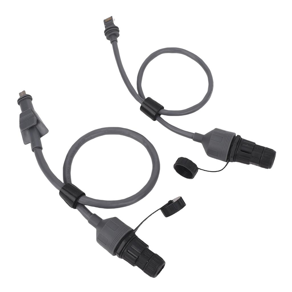2 шт. Адаптер Ethernet-кабеля Штекер SPX на Разъем RJ45 Водонепроницаемый Соединитель для Плоского Высокопроизводительного Маршрутизатора