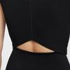 Nike Dri-Fit One Приталенный топ для тренировок с коротким рукавом Женские топы Черный Холодный серый FV7875010