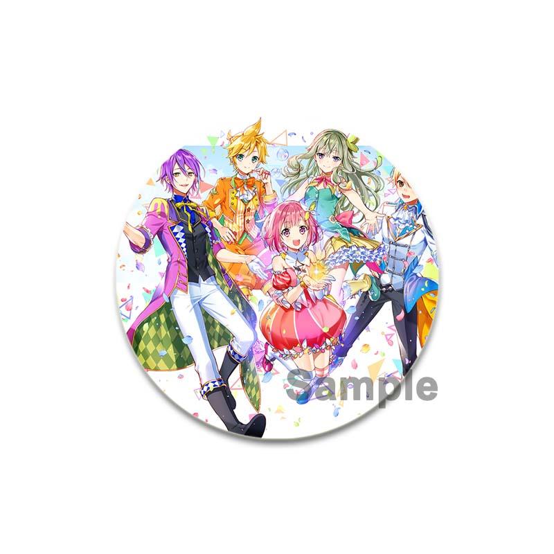 32/44/58 мм Project Sekai Wonderlands X Showtime Pin ручная работа брошь для одежды мультяшный косплей значок украшение на рюкзак ювелирные изделия подарок