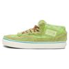 Half Cab Round Toe Comfortable Stylish Wrap Mid-Top Skate Shoes Unisex Skate Shoes Green VN000CMUDTM