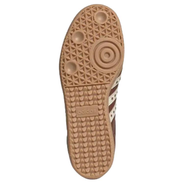 Adidas Samba OG Cloud White Preloved Brown Cream Women Sneakers Cream-White JR8821