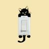 DIY Cute Black Cat Switch Wall Decal Wall Stickers For Home Decor