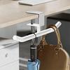 Rotatable Desk Edge Bag Hook Carbon Steel Hanging Handbag Holder Desk Headset Hanger  Student