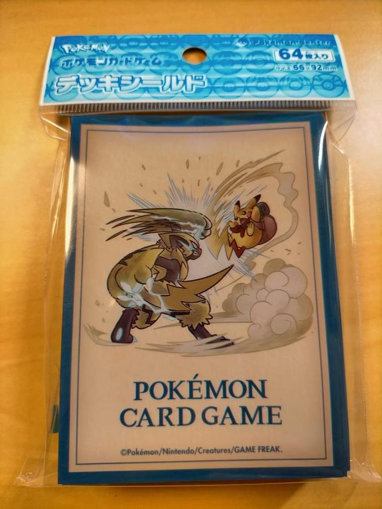 Оригинал из Pokémon Center Защита для колоды Pokémon Card Game PIKACHU ADVENTURE Zeraora