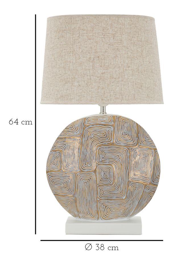Table Lamp Eclips Cm Ø 38X64