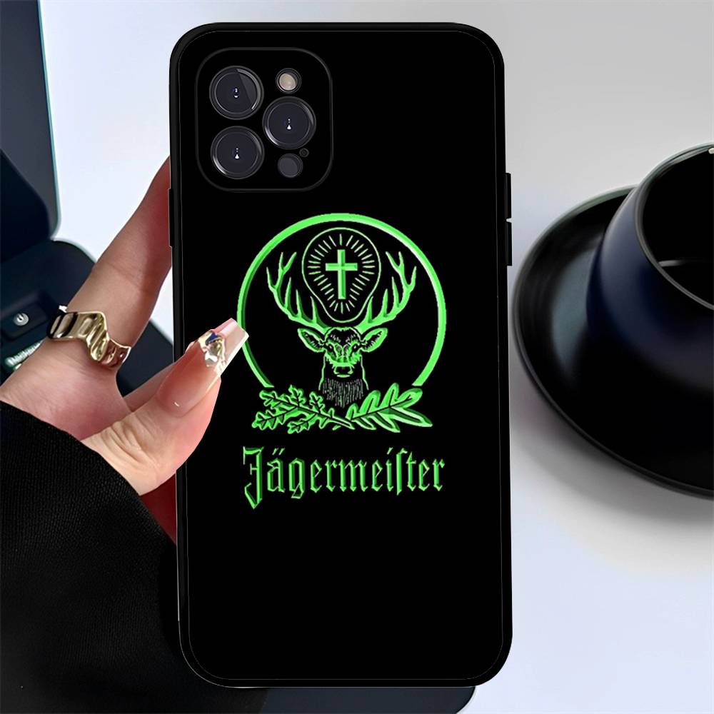 Чехол для телефона с логотипом J-Jagermeister для IPhone 16 17 Air 15 14 13 12 11 Pro Max 16E Plus Fundas