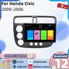 2 Din Car Radio for Honda Civic 2000-2006 Android Car Stereo Multimedia Player Navigation WIFI FM GPS Audio Autoradio Head Unit