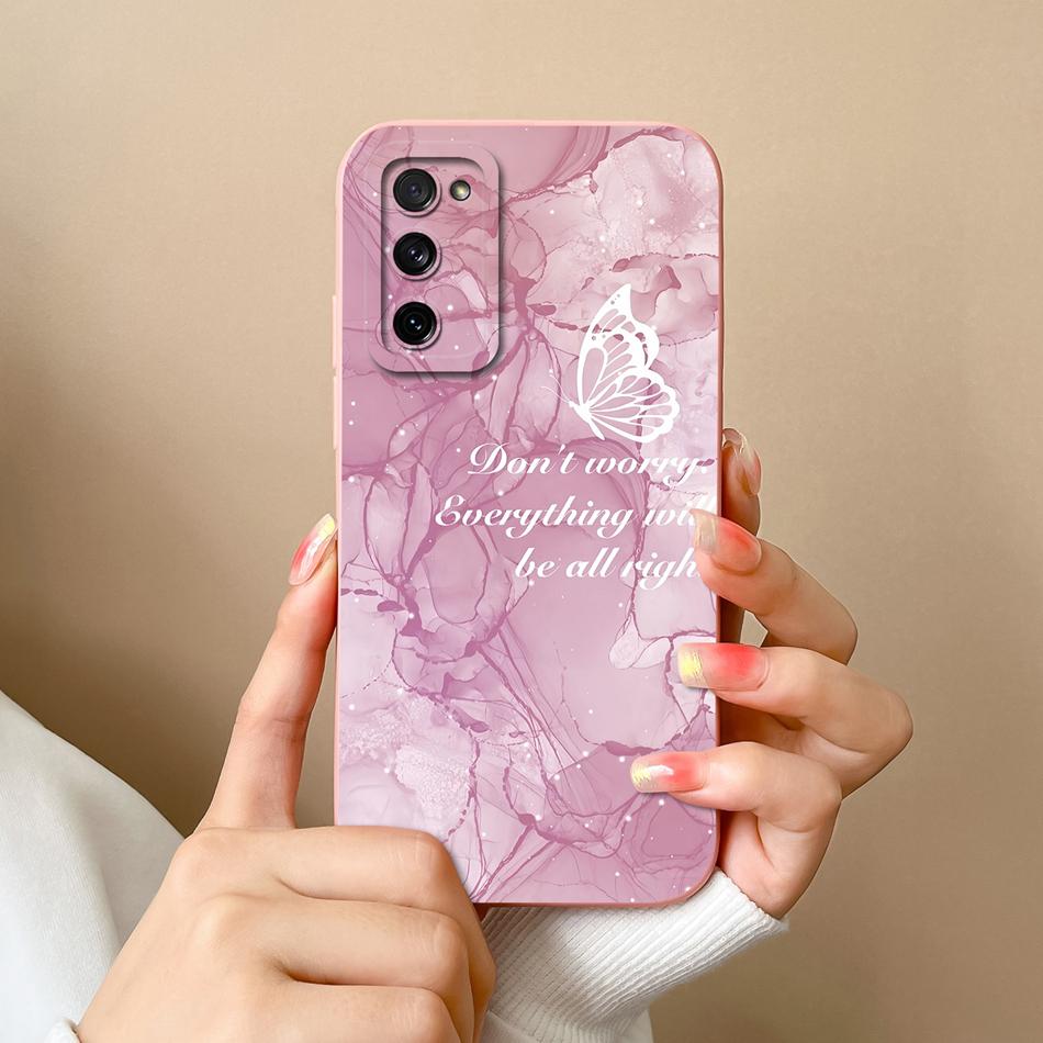 Чехол для Samsung S20 FE Plus Ultra Кошка-панда Задняя крышка для Samsung Galaxy S 20 Защита камеры Жидкий силикон Чехлы для телефона