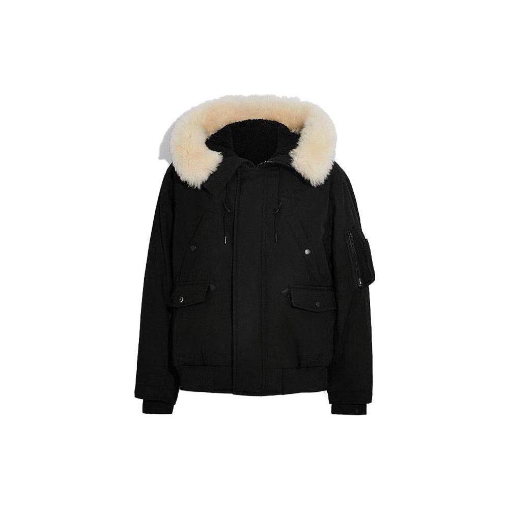 Coach Мужская парка SS23, черная, CE337-BLK