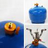 Gas Head Adapter, Metal Gas Adapter   Portable Copper Gas Cylinder Converter for Middle High Pressure Gas Converter