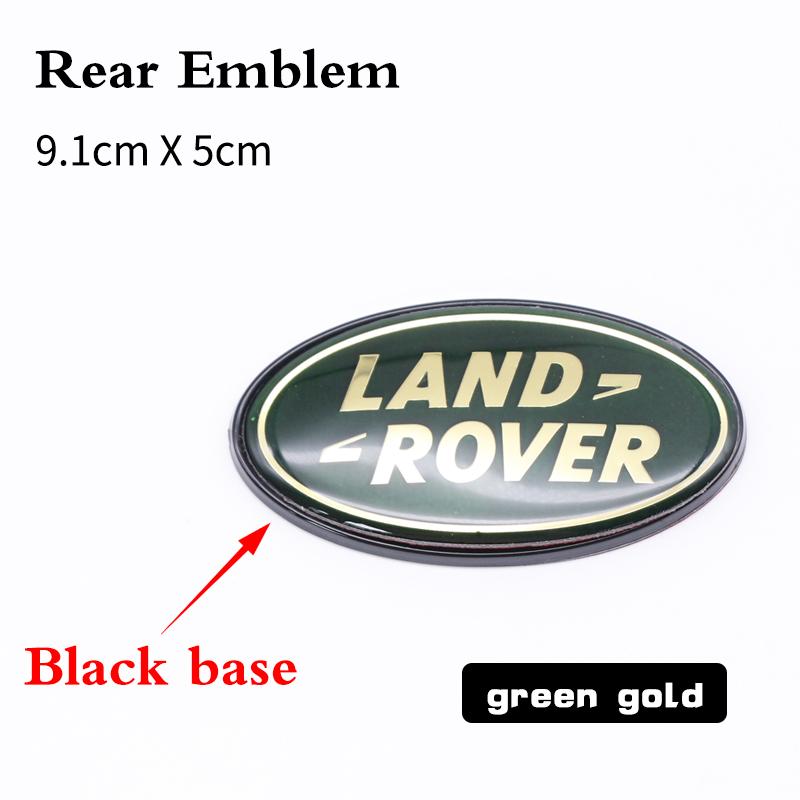3D ABS Car Front Grille Hood Badge Emblem Original Lid Logo For Land Rover Evoque Discovery Defender L320 L322 L405 L494 Vogue P FG2