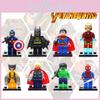 High-quality Abs Plastic Building Blocks Jr833b Avengers Superhero Series