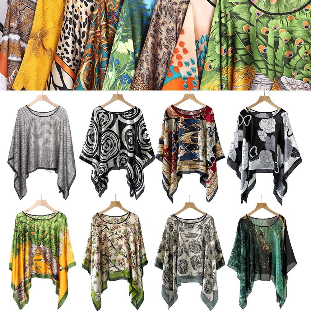 Luxury Brand Designe Silk Scarf Women Large Handkerchief Fashion Bandanna Foulard