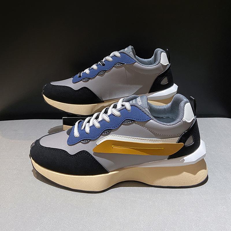 Ins Trend Женская обувь Кроссовки на платформе Forrest Shoes Осенние повседневные кроссовки для бега