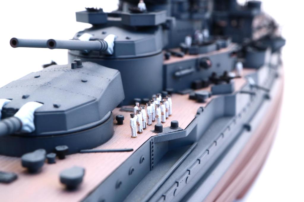 Fujimi Model 1/350 Ship Model Series No. 6 EX-3 Japanese Navy Battleship Fuso (with Imperial Navy Crew Figures) 350 Ship-6 EX-3