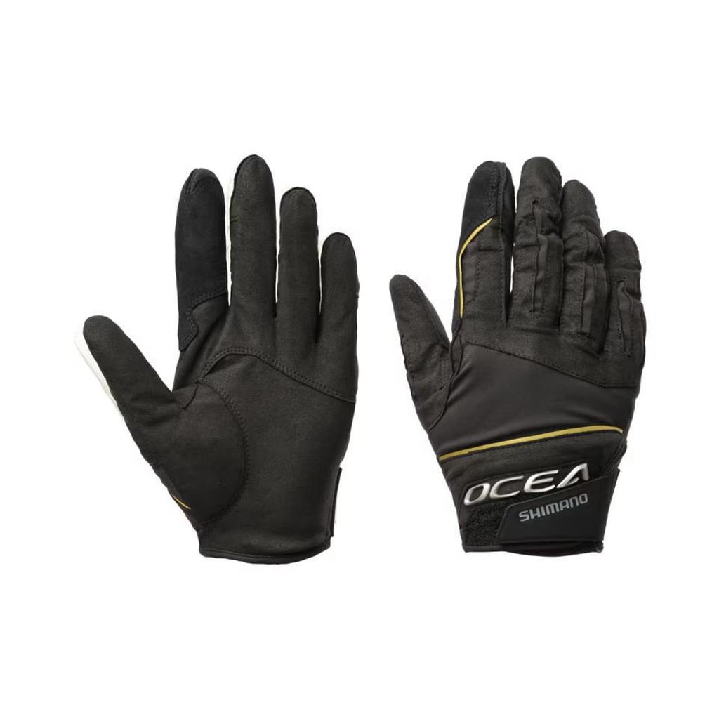 Shimano 05 Ocea Casting Pro Gloves Size M GL-062Y Black,