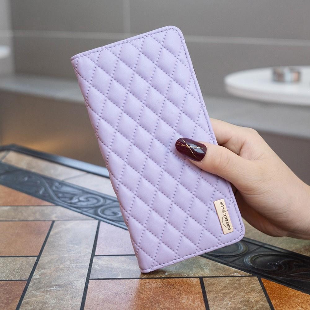 Flip case for Samsung Galaxy A54 5G, Wallet, BINFEN COLOR, purple