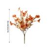 Dried Flowers for Vase Dried Flower Bouquets Realistic Artificial Decoration Ornament for Front Door Porch Party Garden Yard