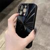 Роскошный 6D цветной лазерный чехол Aurora для iPhone 16 15 14 Plus 13 12 11 Pro Max мягкий бампер противоударный стеклянный чехол для камеры жесткий чехол из ПК