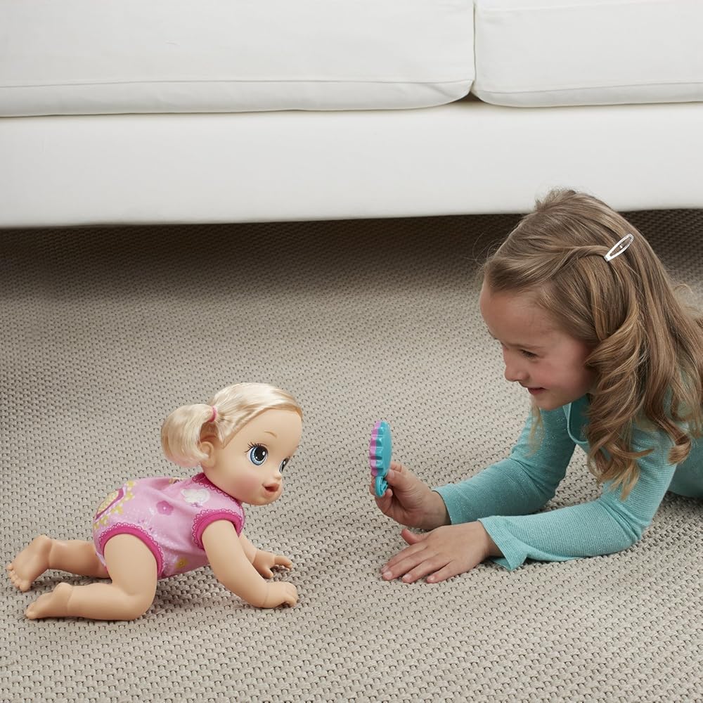 Hasbro Baby Alive Малыш Уходит Блондинка Кукла Образовательная Игрушка для Детей