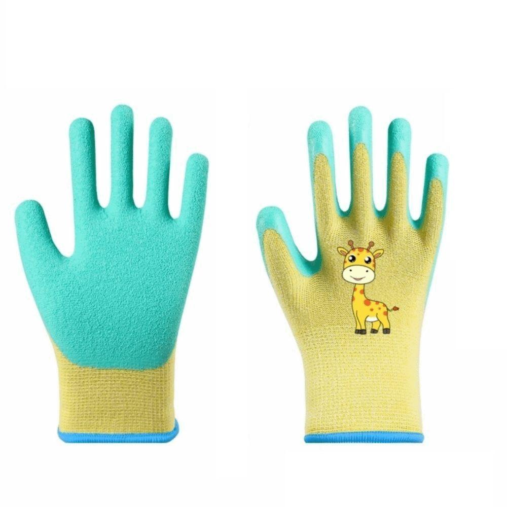 Waterproof Kids Work Gloves Non-Slip Gardening Protective Gloves Garden Work Gloves Garden Work