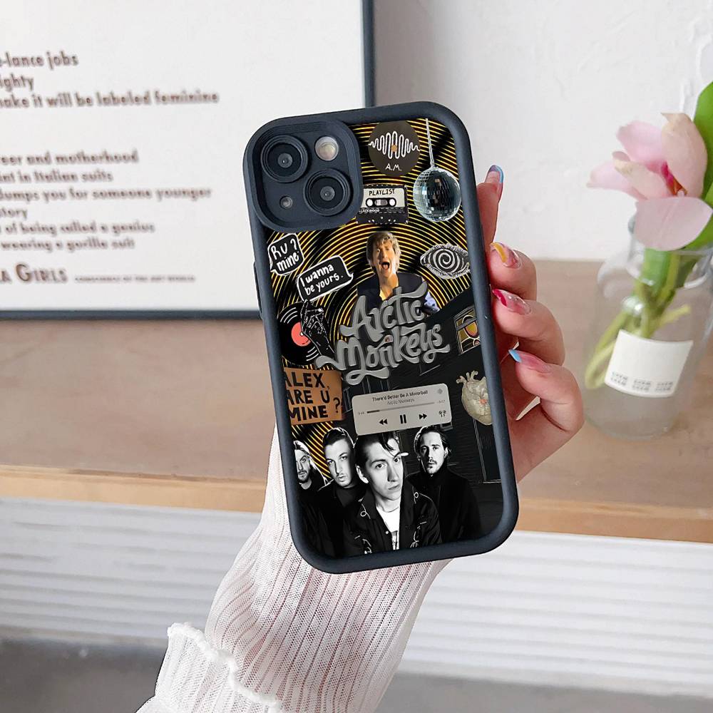 Чехол для телефона Rock Band A-Arctic M-Monkeys для iPhone 17 16 15 14 13 12 11 Pro Max Силиконовая задняя крышка