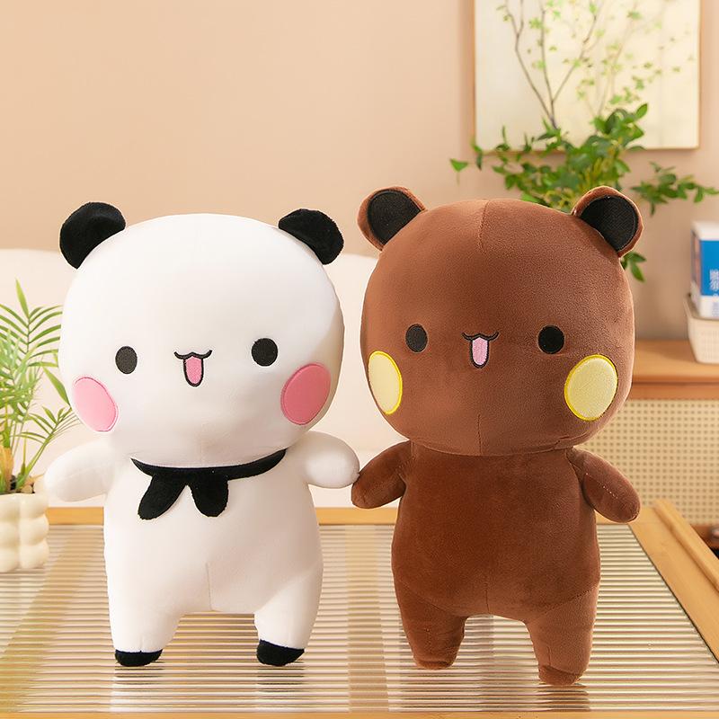 Genuine Cute Bubu And Dudu Panda Plush Toys Cute Panda Yier Dolls Pillows Children'S Gifts Collection Kawaii Plush Doll Toy