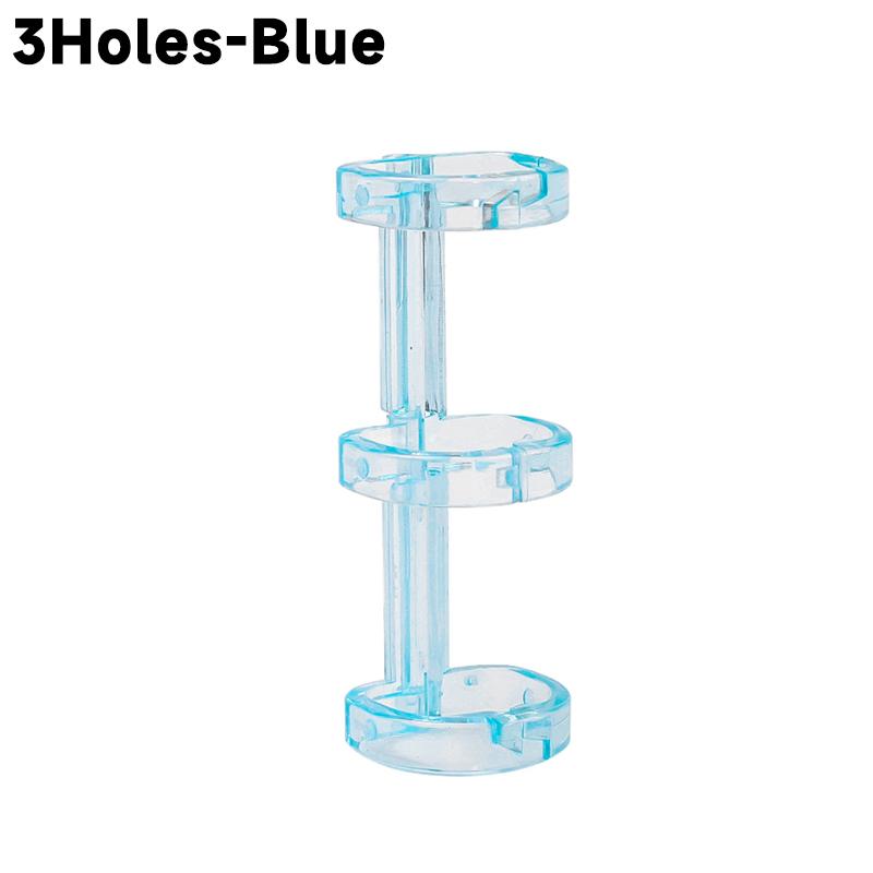 3-1Pcs 3/5Holes Loose Leaf Binders Book Rings Translucent Binding Spines Combs Snap Split for DIY Diary Notebook School Supply