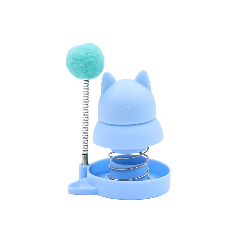New Cat Toys: Spring Licking Balls, Mint Balls, Self-entertaining and Boring Gadgets. Cat Toys, Multi-functional Pet Toys