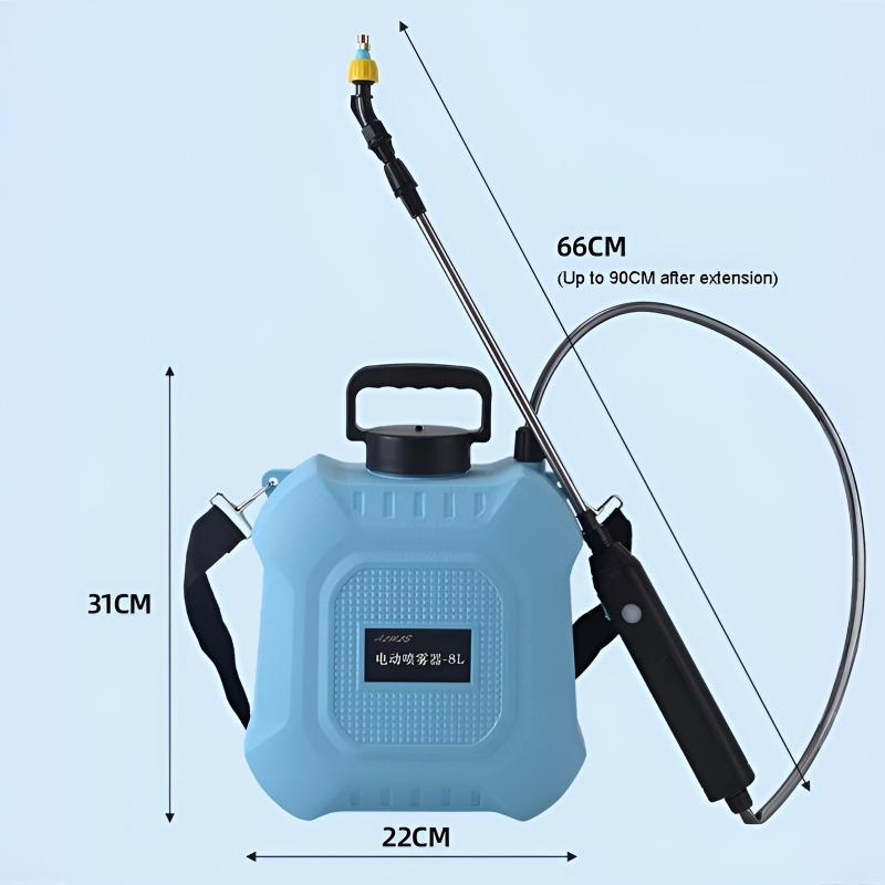 5L/8L USB Rechargeable Electric Watering Can Portable Lawn and Garden Watering Disinfection Sprayer Horticultural Farm Tools
