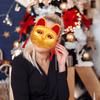 Маска Кошки в Стиле Хэллоуина Изысканная Маска в Форме Кошки для Маскарада Карнавала Костюмированной Вечеринки Ролевых Игр Подарка на День Рождения Фестиваль