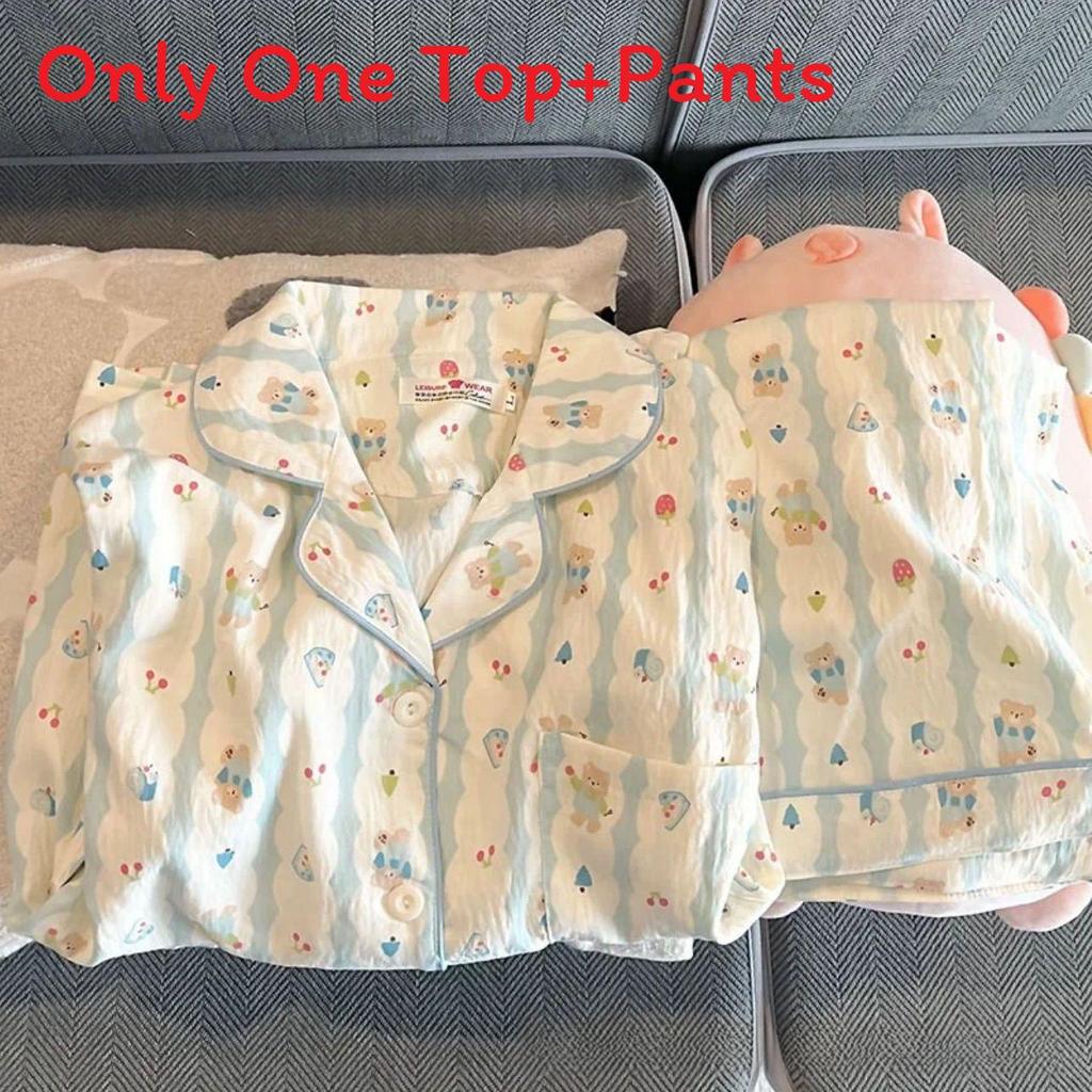 Комплект коротких пижам из облачного хлопка с дышащей тканью для молодых женщин, летняя одежда для сна