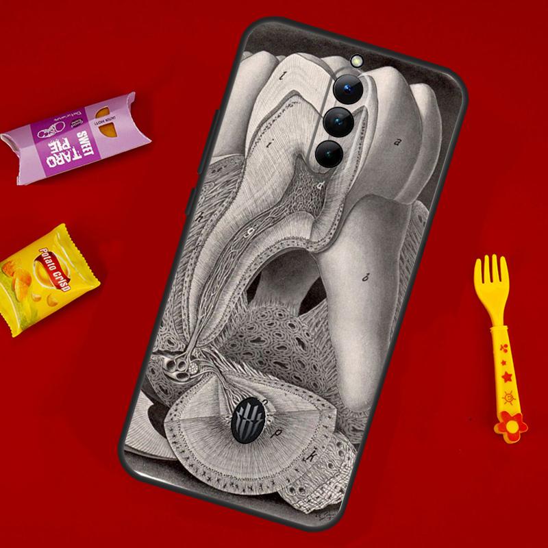 Чехол-кейс "Анатомия человеческого зуба" для ZTE Nubia Red Magic 10 Air 6 6S 7S Для Red Magic 11 10 9 8 8S 9S 10S Pro Plus Чехол