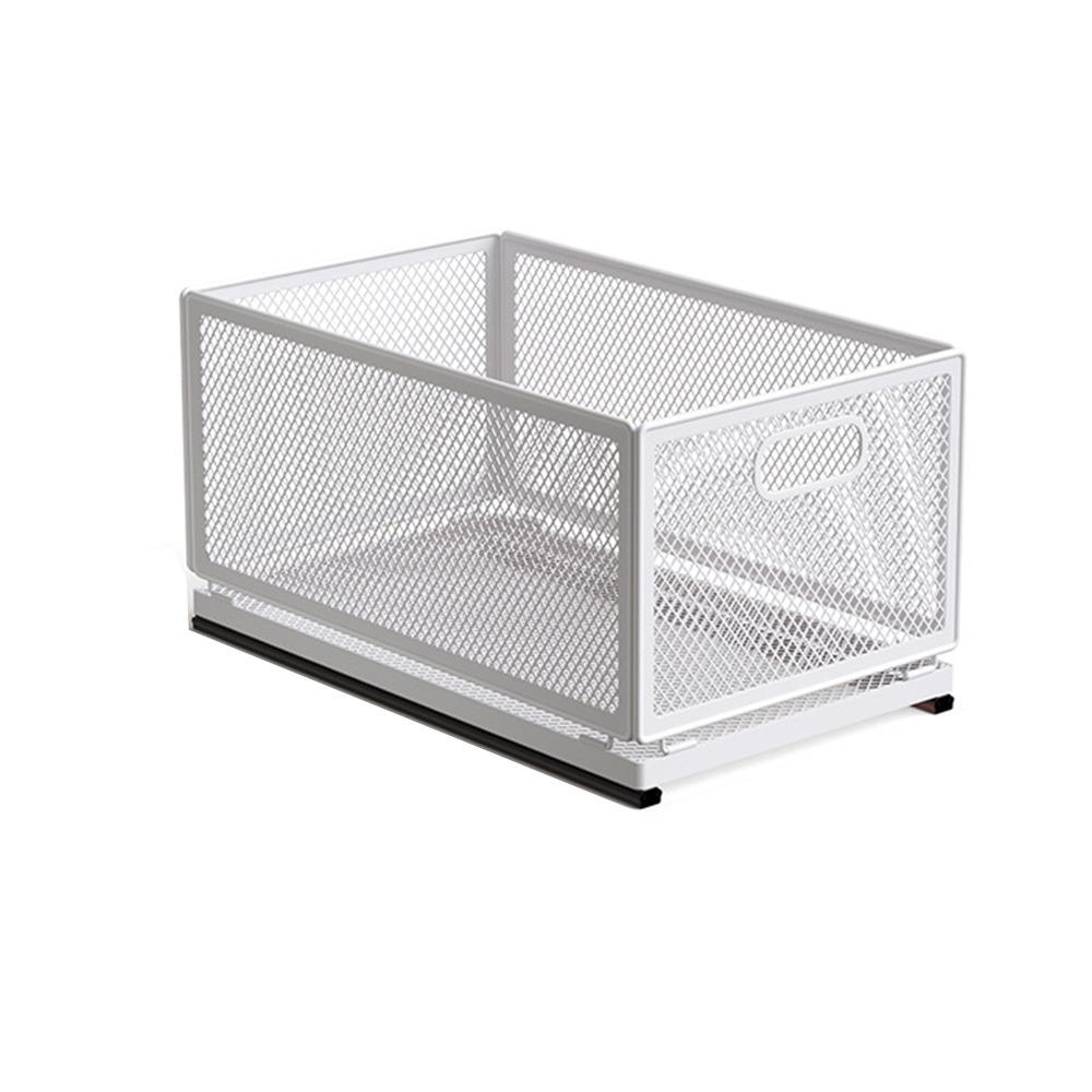 Выдвижная полка для хранения посуды Выдвижной ящик Выдвижной контейнер Корзина для хранения продуктов Офис