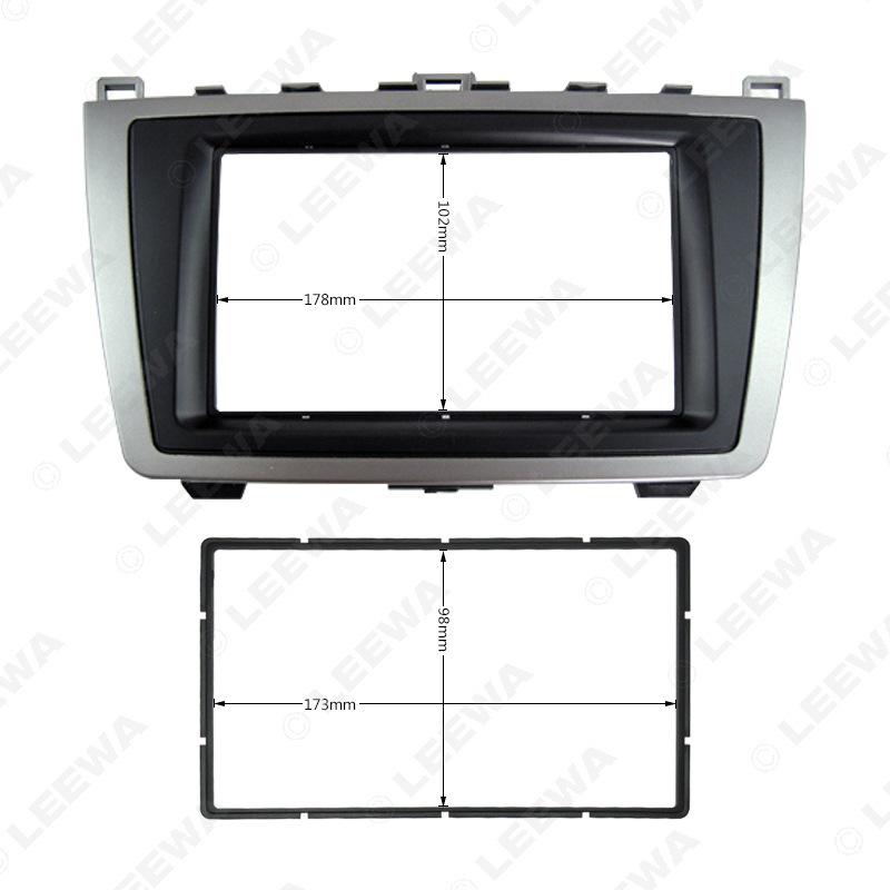 Mazda 6 (2009-2013) Double DIN Car Audio Modification Frame Panel