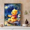 DIY Diamond Painting The Fairy Wand and Winnie Cross Stitch Kit Mosaic Art Diamond Painting Full Circle Diamond Home Decoration