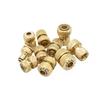 1/2'' 3/4'' 5/8" 1'' Guruch Kran Tez Ulanadigan 16mm 20mm Mis Shlang Ulagichi Adapter Bog' Sug'orish Pistoleti Suv To'xtatish Fitinglari