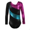 Piece Gymnastic Leotard Bodysuit Long Sleeve Ballet Costume
