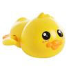 Заводная утка, детские игрушки для ванной, дети играют в воде, маленькие желтые утки умеют плавать, маленькие утята для мальчиков и девочек принимают ванну
