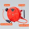 8mm Automatic Retractable Hose Reel Car Wash Garden Irrigation Water Tube Holder Wall Mount High Pressure Waterpipes Roller