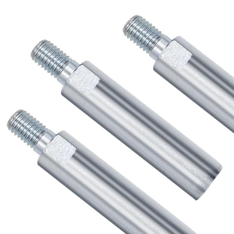 3Pcs/Set 80Mm Thread Adapter Shaft Polishing Pad Grinding Connection Rod Polisher Accessories M10 Angle Grinder Extension Rod