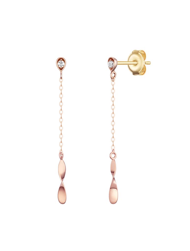 Серьги Jestina J.Fenella из 14-каратного золота (Jjjteq5B7047R40A0)